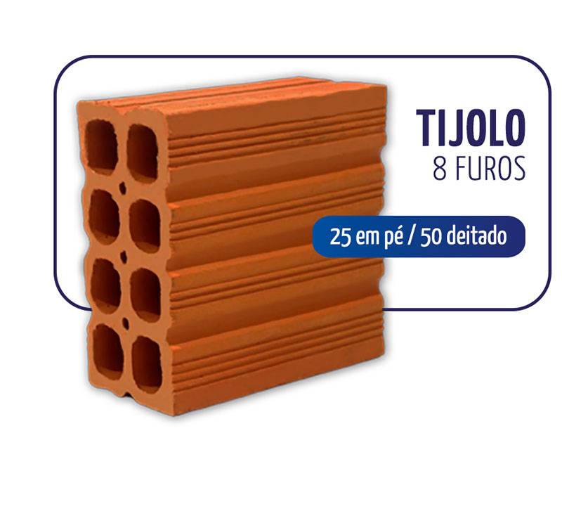 Quantos Tijolos Por Metro Quadrado 8 Furos